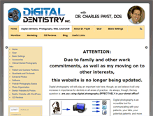 Tablet Screenshot of dentaldigitalphotography.com